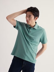 Seasalt Cornwall Baby Blue Balefire Polo Shirt - Image 2 of 5