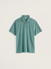 Seasalt Cornwall Baby Blue Balefire Polo Shirt - Image 4 of 5