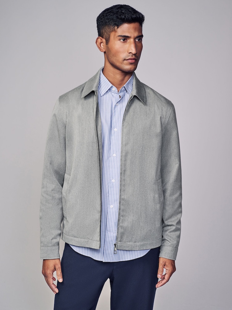 Grey Smart Shacket - Image 1 of 6