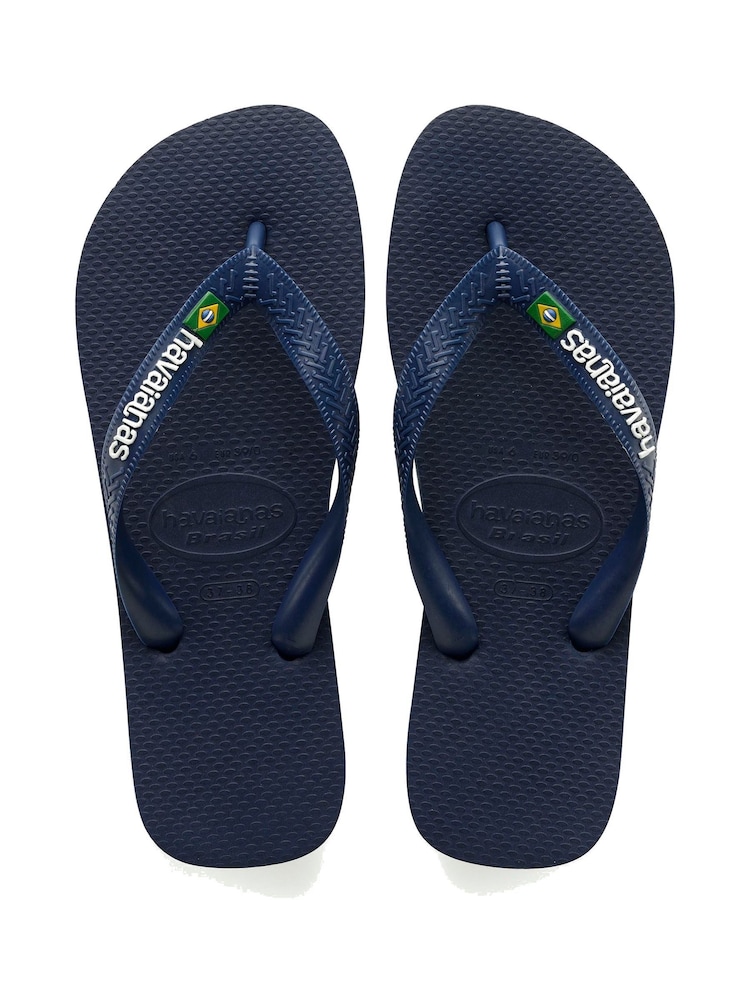 Havaianas® Kids Brasil Logo Flip Flops - Image 1 of 5