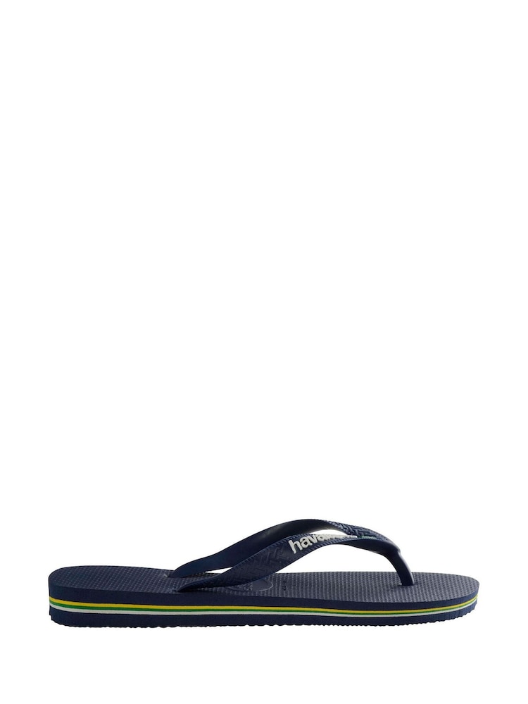Havaianas® Kids Brasil Logo Flip Flops - Image 2 of 5