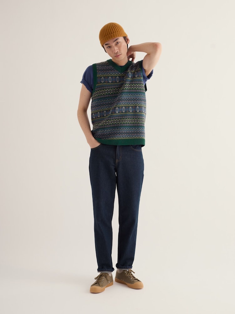 Seasalt Cornwall Green Walt Vest - Image 1 of 5 Seasalt Cornwall Green Walt Vest - Image 1 of 5