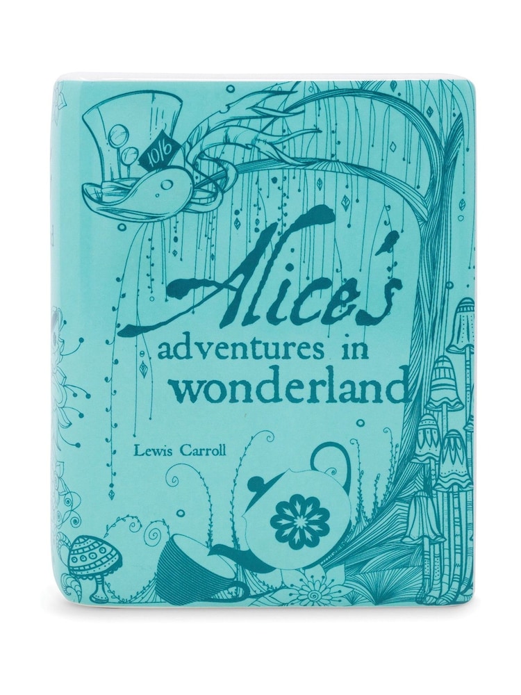 Steel Mill and Co. Multi Alice in Wonderland Small Book Vase - Image 2 of 4 Steel Mill and Co. Multi Alice in Wonderland Small Book Vase - Image 2 of 4