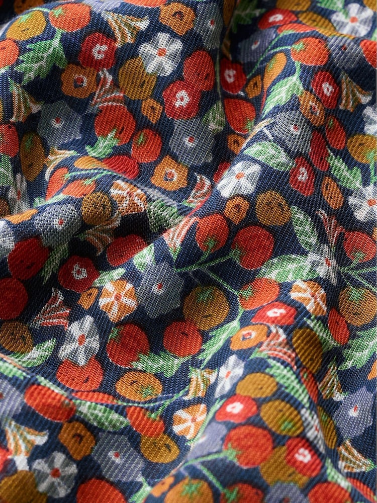 Seasalt Cornwall Red Pentillie Snood Scarve - Image 3 of 3 Seasalt Cornwall Red Pentillie Snood Scarve - Image 3 of 3