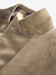 Champagne Gold Slim Velvet Blazer - Image 8 of 10