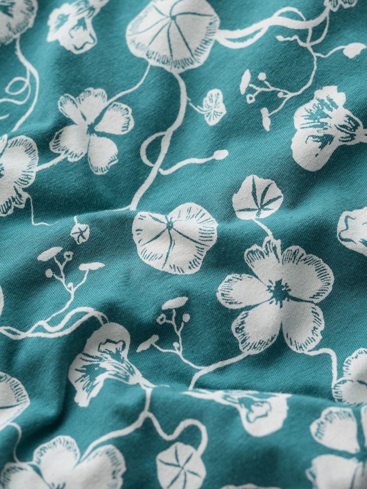 Seasalt Cornwall Blue Short Sleeve April Dress - Image 4 of 4 Seasalt Cornwall Blue Short Sleeve April Dress - Image 4 of 4