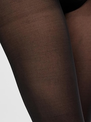 Mamalicious Black Maternity 50D Over Bump Tights 2 Pack - Image 4 of 5