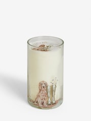 Cream Cooper the Cocker Spaniel White Jasmine Scented Candle - Image 3 of 3