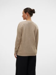 Mamalicious Maternity and Nursing Long Sleeve Knitted Top - Image 4 de 6