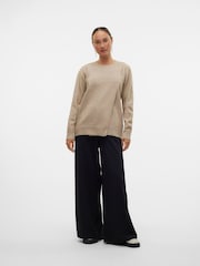 Mamalicious Maternity and Nursing Long Sleeve Knitted Top - Image 5 de 6