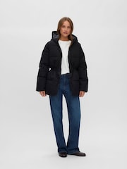 VERO MODA Hooded Puffer Coat with Waist Draw Cord - 圖片 4，共 5