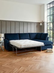 Willow & Hall Sapphire Blue Alderton Sofa Bed - Image 5 of 5