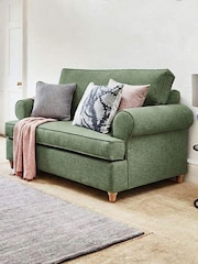 Willow & Hall Juniper Green Buttermere Sofa Bed - Image 4 of 5