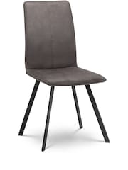Julian Bowen Natural Tribeca Dining Table and 4 Monroe Chairs Set - Image 3 of 6
