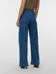 VERO MODA Pocket Detail High Waisted Wide Leg Jeans - Bilde 2 av 6