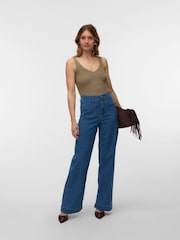 VERO MODA Pocket Detail High Waisted Wide Leg Jeans - Bilde 3 av 6