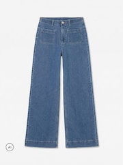 VERO MODA Pocket Detail High Waisted Wide Leg Jeans - Bilde 5 av 6