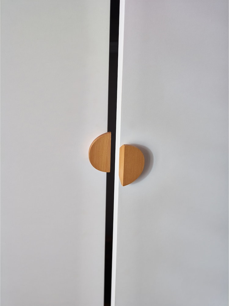 White Arches Junior Kids Triple Wardrobe - Image 12 of 12