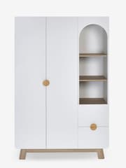 White Arches Junior Kids Triple Wardrobe - Image 6 of 12