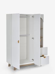 White Arches Junior Kids Triple Wardrobe - Image 8 of 12