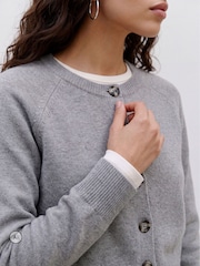 VERO MODA Long Sleeve Round Neck Button Through Cardigan - Bilde 4 av 5