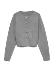 VERO MODA Long Sleeve Round Neck Button Through Cardigan - Bilde 5 av 5