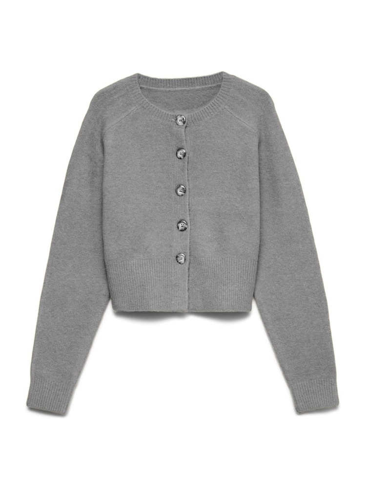 VERO MODA Long Sleeve Round Neck Button Through Cardigan - Bilde 5 av 5