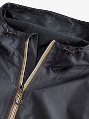 Charcoal Grey Lightweight Waterproof Packable Hooded Jacket - Image 12 of 13