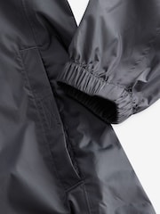 Charcoal Grey Lightweight Waterproof Packable Hooded Jacket - Image 13 of 13