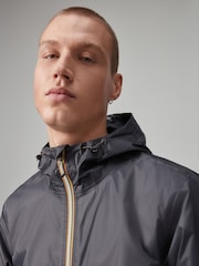 Charcoal Grey Lightweight Waterproof Packable Hooded Jacket - Image 8 of 13