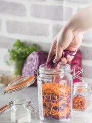 Kilner Set of 3 Facetted Clip Top 0.95L Jars - Image 1 of 4