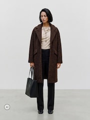 VERO MODA Textured Long Coat - Bild 5 von 6