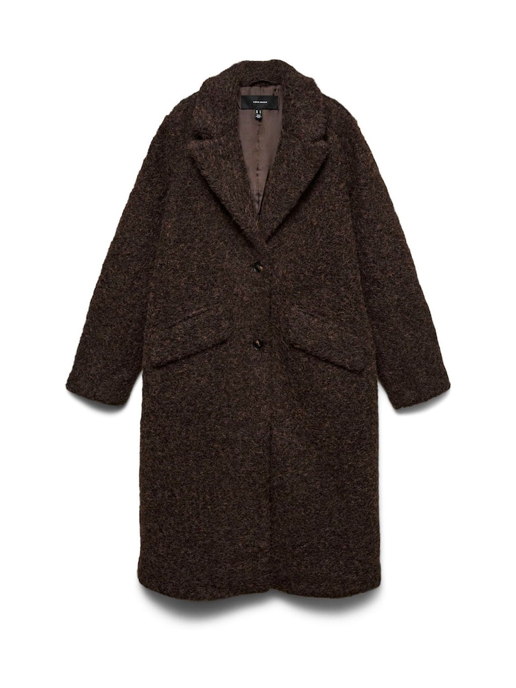 VERO MODA Textured Long Coat - Bild 6 von 6 VERO MODA Textured Long Coat - Bild 6 von 6