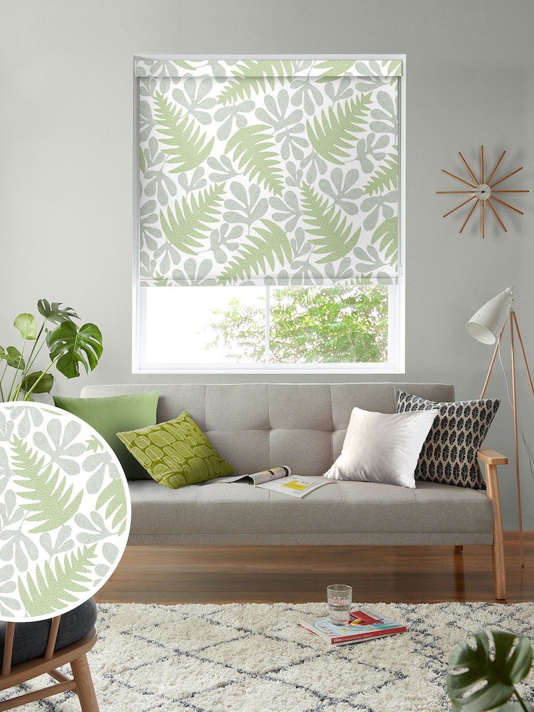 MissPrint Reef Deep Sea Made to Measure Roller Blinds - Image 1 of 6