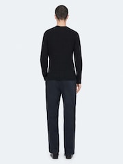 Blå - AllSaints Aston brede Chino-bukser - Bilde 4 av 8