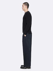 Blå - AllSaints Aston brede Chino-bukser - Bilde 7 av 8
