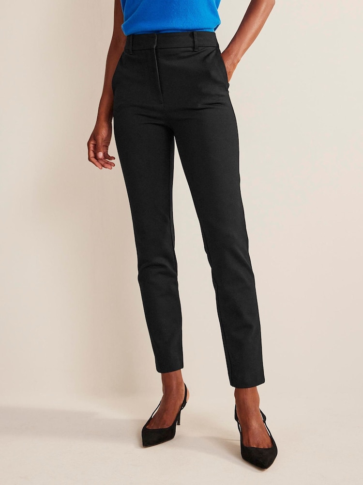 Boden Black Highgate Jersey Trousers - Image 1 of 6