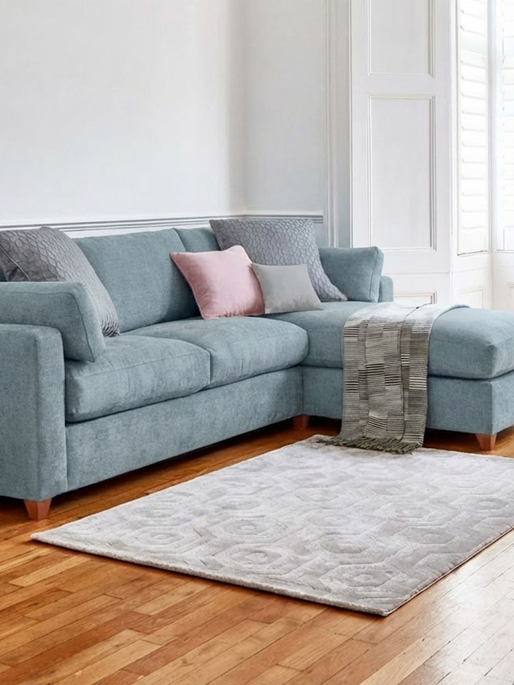 Willow & Hall Nordic Blue Ashwell Sofa Bed - Image 2 of 4 Willow & Hall Nordic Blue Ashwell Sofa Bed - Image 2 of 4