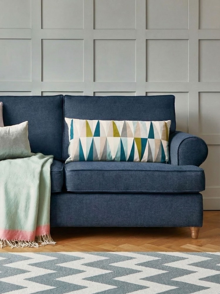 Willow & Hall Prussian Blue Buttermere Sofa Bed - Image 2 of 5 Willow & Hall Prussian Blue Buttermere Sofa Bed - Image 2 of 5
