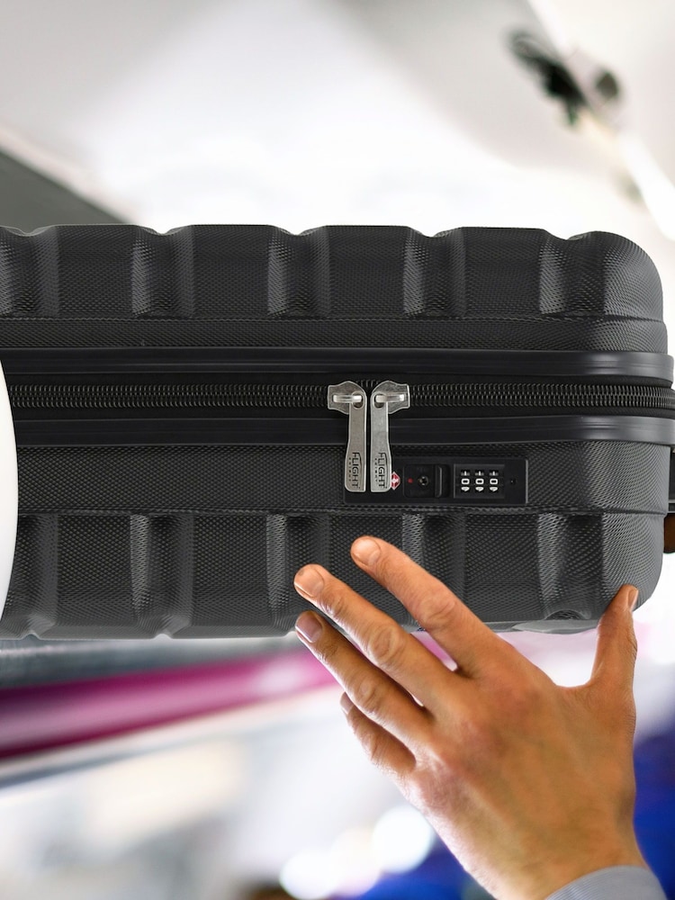 Flight Knight 55x35x20cm 4 Wheel ABS Hard Case Cabin Carry On Hand Luggage - Image 7 of 7