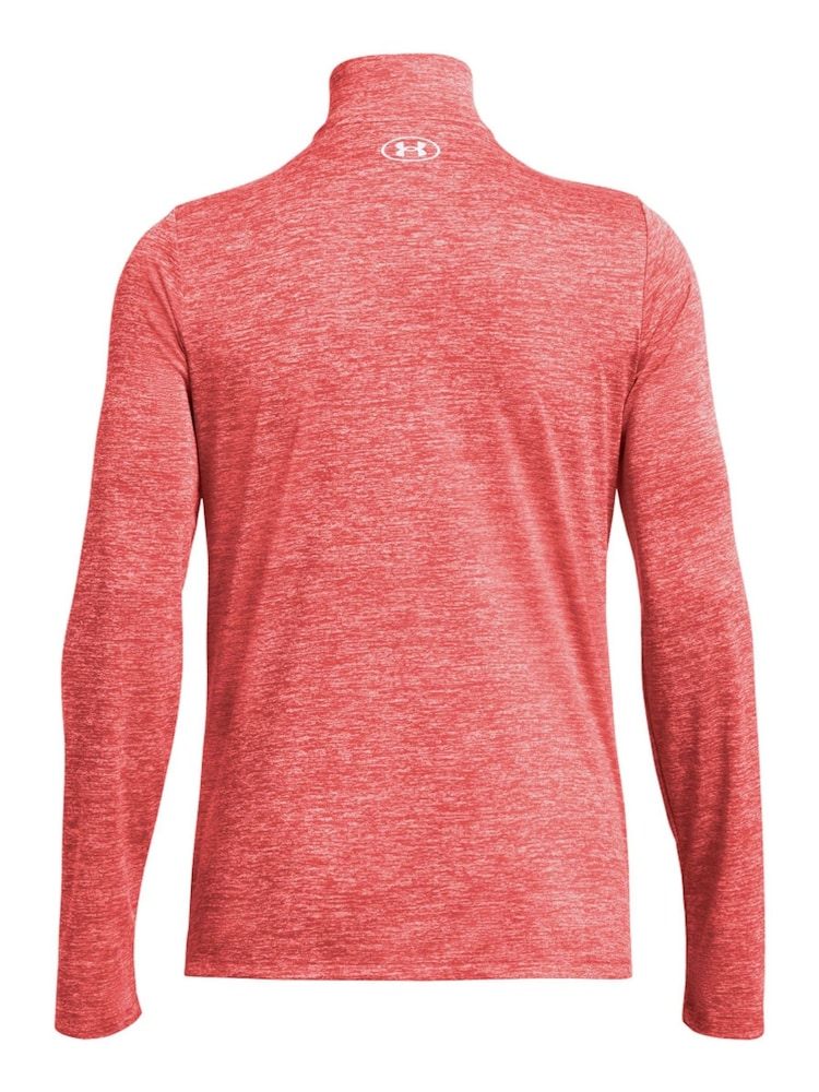 Under Armour Red Tech Twist 1/2 Zip Top - Image 5 of 5