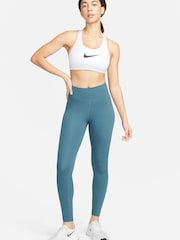 Nike White Victory Shape High-Support Sports Bra - Image 3 of 7