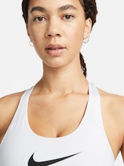 Nike White Victory Shape High-Support Sports Bra - Image 4 of 7