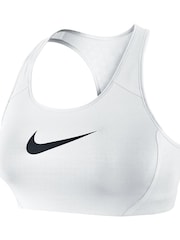 Nike White Victory Shape High-Support Sports Bra - Image 6 of 7