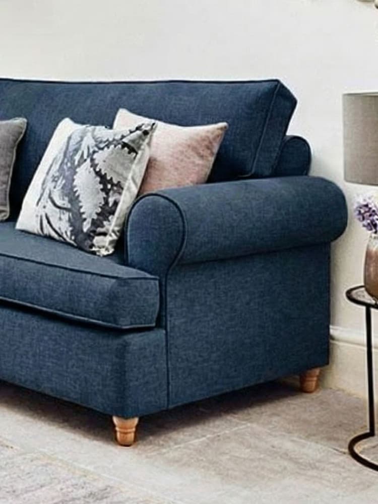 Willow & Hall Prussian Blue Buttermere Sofa Bed - Image 2 of 5