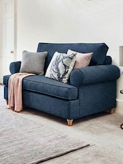 Willow & Hall Prussian Blue Buttermere Sofa Bed - Image 4 of 5