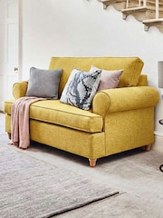 Willow & Hall Marigold Yellow Buttermere Sofa Bed - Image 4 of 5