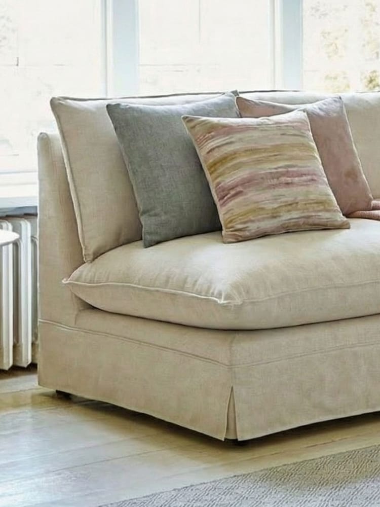 Willow & Hall Oat Natural Deverill Sofa Bed - Image 2 of 5 Willow & Hall Oat Natural Deverill Sofa Bed - Image 2 of 5