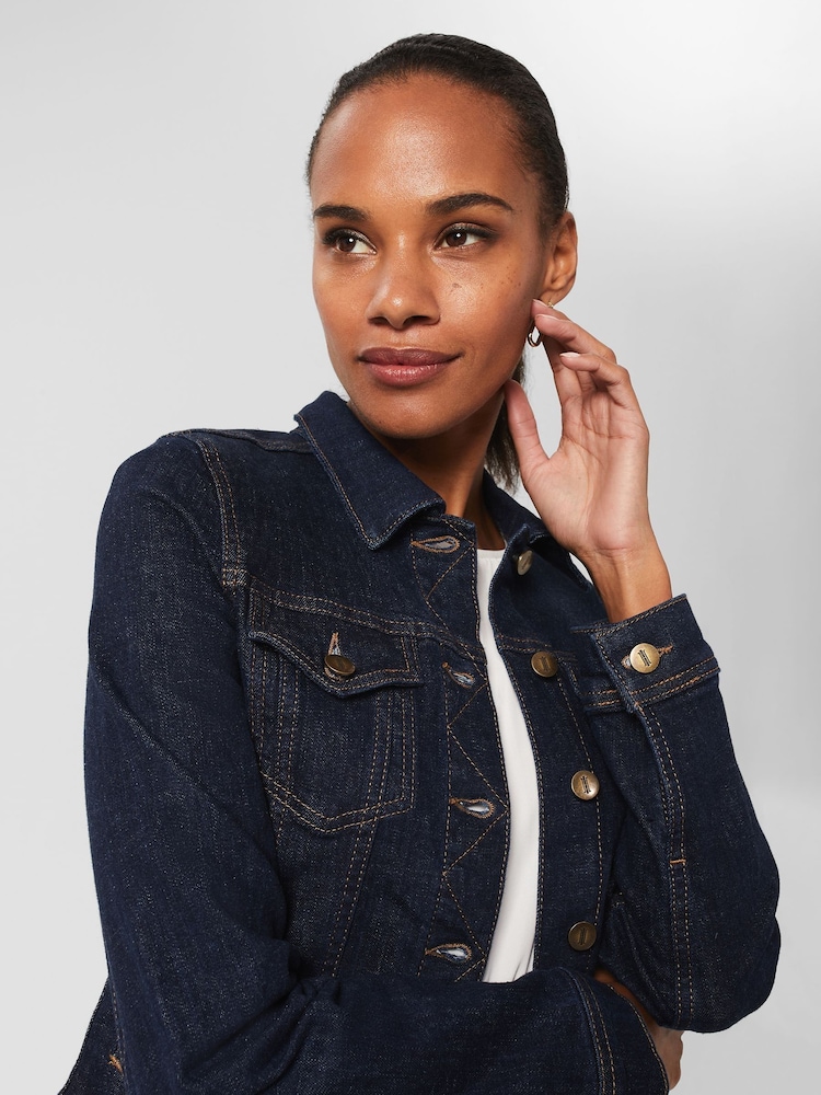 Hobbs Blue Mariam Jacket - Image 3 of 3 Hobbs Blue Mariam Jacket - Image 3 of 3