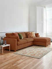 Willow & Hall Ember Orange Ashwell Sofa Bed - Image 1 of 5